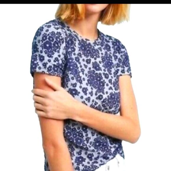 Anthropologie Floral T-Shirt    - Picture 1 of 11